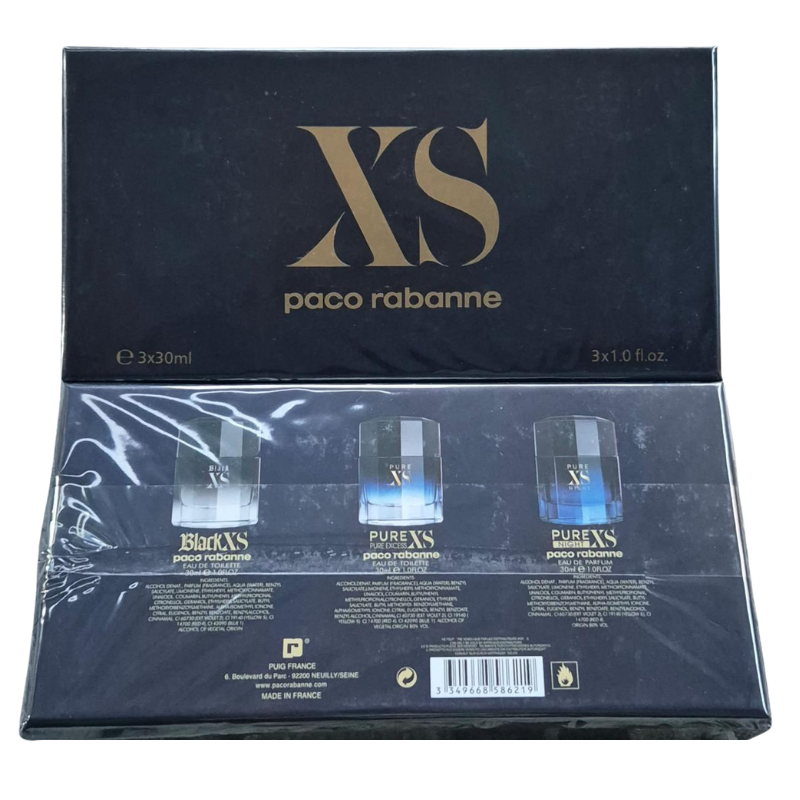 Paco Rabanne XS Gift Set (3x30ml)